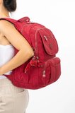 Unisex Ultra Hafif Çok Cepli Su Geçirmez Okul Seyahat ve Günlük Sırt Çantası