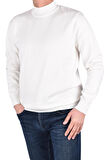 21011 TRİKO YARIM BALIKÇI KAZAK /EKRU/2XL