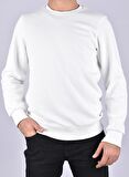 R7270 BİSİKLET YAKA SWEAT/EKRU/2XL