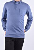 R7280 CEPLİ SWEAT /LACİVERT-İNDİGO/XL
