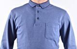 R7280 CEPLİ SWEAT /LACİVERT-İNDİGO/XL