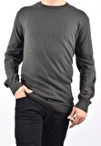 R22925 BİSİKLET YAKA KAZAK/HAKİ/6XL