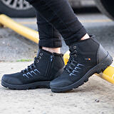 Ghattix Loft Kışlık Fermuarlı Erkek Bot İçi Tüylü Bot