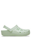 Crocs Classic Floral Cut Out Clog Kadın Terlik