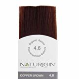 Organik İçerikli Saç Boyası (60 ml) - 4.6 Bakır Kahverengi - Naturigin