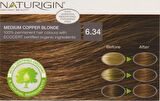 Organik İçerikli Saç Boyası (60 ml) - 6.34 Orta Bakır Kumral - Naturigin