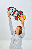 Puzzle By Number Rocket 500 Parça Roket Uzay Bilim Yaratıcı Tasarım Yapı Inşaa Eğitici Oyuncak