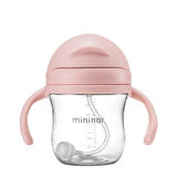 Minimor Mininor Tritan Alıştırma Bardağı 220 ml - Rose