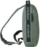 Caterpillar 84355- Sling Bag 6 lt Su Geçirmez Outdoor Omuz Çantası Haki