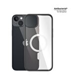 PanzerGlass MagSafe ClearCase Siyah Çerçeveli Kapak 2.4m iPhone 14 Plus