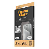 Panzer Glass Apple iPhone 15 Uyumlu 6D Glass Full Cam Ekran Koruyucu