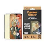 PanzerGlass Eyecare Screen Protection iPhone 15 Plus | Ultra Geniş Fit ve Kolay Hizalama Kit