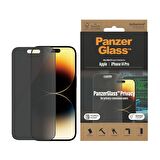 PanzerGlass Apple iPhone 14 Pro UWF Privacy AB w. Applicator Ekran Koruyucu
