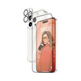 PanzerGlass iPhone 15 Pro UWF Bundle Ekran & Kamera Koruyucu Kapak