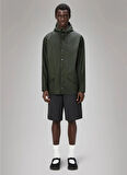 Rains Koyu Yeşil Erkek Yağmurluk Jacket W3