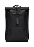 Rains Siyah Erkek Sırt Çantası ROLLTOP RUCKSACK W3