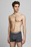 Jack & Jones Erkek Jaclıchfıeld Trunks 3 lü Boxer 63412113943 Bordo