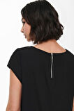 ONLVIC S/S SOLID TOP NOOS PTM SİYAH