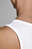 Jack & Jones 2li Paket Erkek Beyaz Siyah Atlet - 12133910