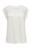 Only Kadın Tişört Onlnicole S/S Mix Top Noos
