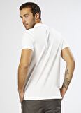 Jack & Jones Polo Yaka Düz Beyaz Erkek T-Shirt 12136516 JJEBASIC