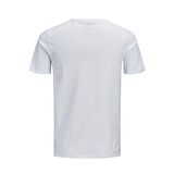 Jack & Jones O Yaka Baskılı Beyaz Erkek T-Shirt 12137126_JJECORP LOGO TEE SS CREW N