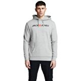 Jack & Jones Erkek Kapşonlu Sweatshirt 12137054