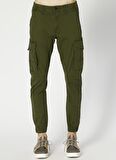 Jack & Jones   Haki Erkek Denim Pantolon 12141844