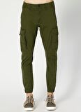 Jack & Jones   Haki Erkek Denim Pantolon 12141844