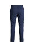 Jack & Jones Düşük Bel Slim Fit Lacivert Erkek Chino Pantolon JPSTMARCO JJBOWIE NOOS