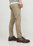 Jack & Jones Bej Erkek Chino Pantolon 12150160_JPSTMARCO BOWIE SA BEIGE N