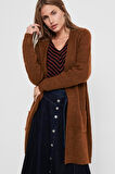 ONLJADE L/S CARDIGAN KNT NOOS KAHVERENGİ 15179815