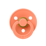Bibs Colour Kauçuk Emzik I Papaya I 0-6 Ay