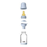 Bibs Baby Bottle Comp. Set Biberon Baby Blue 120ml