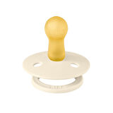 Bibs Studio Colour Block Kauçuk Emzik - Ivory/Ruby 6-18 Ay