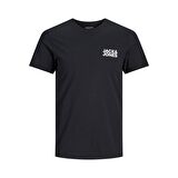 Jack & Jones   Siyah Erkek T-Shirt