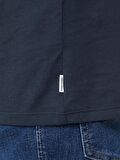 Jack&Jones Slim Fit Lacivert Erkek T-Shirt 12156101