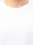 Jack & Jones O Yaka Düz Beyaz Erkek T-Shirt 12156101 JJEORGANIC BASIC TEE SS