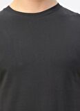 Jack & Jones O Yaka Düz Siyah Erkek T-Shirt 12156101 JJEORGANIC BASIC TEE SS