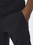 Only & Sons Normal Bel Dar Siyah Erkek Chino Pantolon ONSMARK PANT STRIPE GW 3727 NOOS