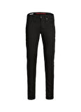 Jack & Jones Normal Bel Dar Siyah Erkek Denim Pantolon JJIGLENN JJICON JJ 177 50SPS NOOS