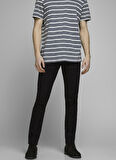 Jack & Jones Normal Bel Dar Siyah Erkek Denim Pantolon JJIGLENN JJICON JJ 177 50SPS NOOS
