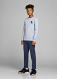 Jack & Jones Normal Bel Boru Paça Lacivert Erkek Çocuk Pantolon JPSTMARCO JJBOWIE NOOS JNR