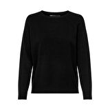 Only Bisiklet Yaka Siyah Kadın Kazak 15170427