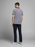Jack & Jones 12169064_Jprbluwin Polo SsPolo Yaka Regular Fit Düz Mavi Erkek T-Shirt