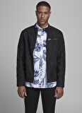 Jack & Jones Regular Fit Siyah Erkek Mont