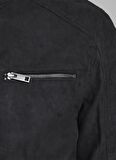 Jack & Jones Regular Fit Siyah Erkek Mont