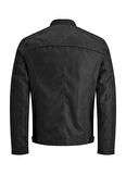 Jack & Jones Regular Fit Siyah Erkek Mont