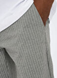 Only & Sons Normal Bel Dar Paça Açık Gri Erkek Pantolon ONSMARK PANT STRIPE GW 3727 NOOS