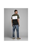 Jack & Jones Erkek  T-Shirt - 12173968